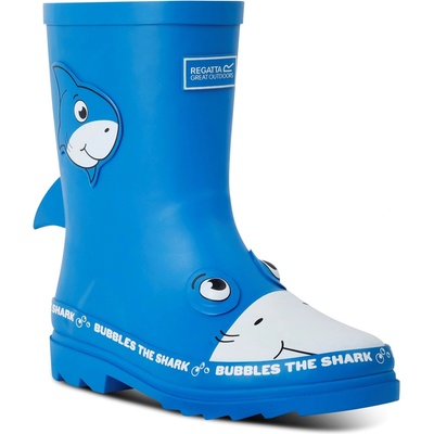 Regatta Детски гумени ботуши Regatta Unisex Kids' MudplayJNRII Wellies - BublShrk(Bl)