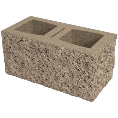DITON Okrasná tvárnice trojstranná D1 400x195x190 mm písková