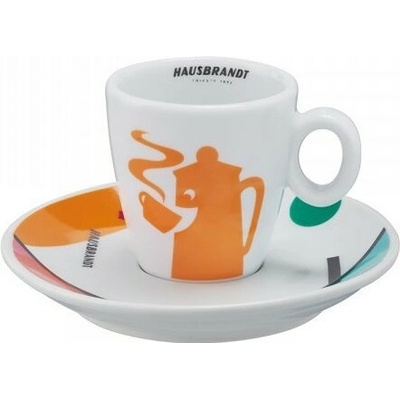 Hausbrandt Re Design Šálka ​​s tanierikom na Capuccino 120 ml