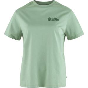 Fjällräven Дамска тениска Fjällräven Women's Fjällräven Heavy Classic T-Shirt - Misty Green (916-4599-0314)