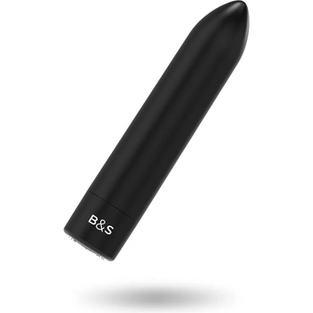 Image 1 of Black & Silver Kernex 2 Vibrating Bullet Black