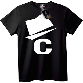 NOONEBRAND Тениска C Лого Черна - M, Black
