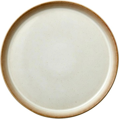 Bitz Mělký talíř 27 cm Grey/Cream krémová