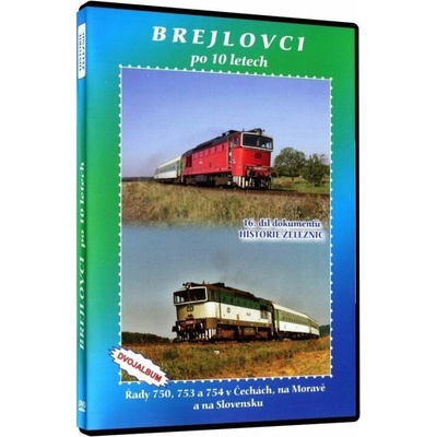 Historie železnic: BREJLOVCI PO 10 LETECH 2DVD