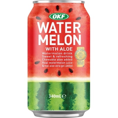 OKF Watermelon Juice With Aloe 340 ml