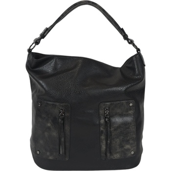 Черна дамска чанта - Leanis