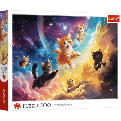 TREFL Vesmírné kočky 500 dílků