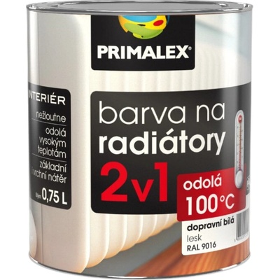 Primalex Radiátor 2v1 0,75 l Bílá Lesk