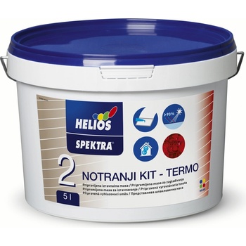HELIOS Helios Spektra Termo vnútorný tmel 5L biely