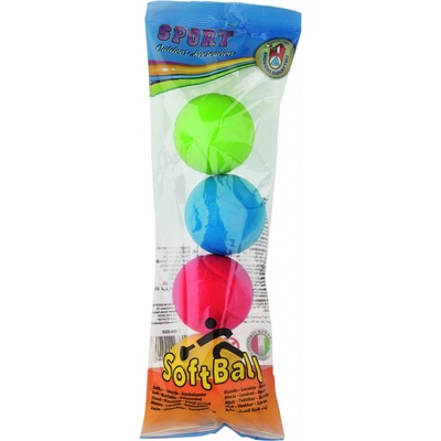 Androni Súprava 4 soft loptičiek 7 cm