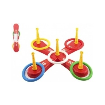 Teddies Házecí hra kříž s košíky