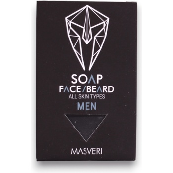 Masveri Masveri Без парабени Поддържащ сапун за почистване лице и брада g 100