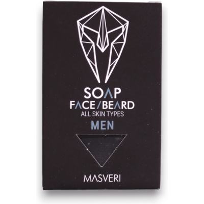 Masveri Masveri Без парабени Поддържащ сапун за почистване лице и брада g 100