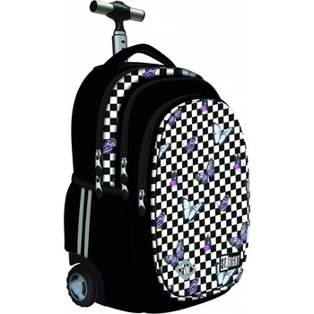 St. Majewski Ученическа раница с колелца, St. Right, Пеперуди, 44 x 32 x 25 см