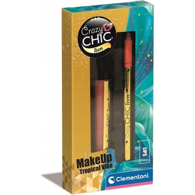 CLEMENTONI Crazy Chic Lesk na pery a kontúrovacia ceruzka Tropical Vibe