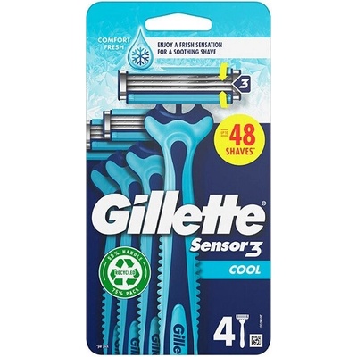 Gillette Sensor3 Cool 4 ks
