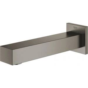 GROHE Eurocube смесител за вана, четкан антрацит, твърд графит, 17 см (13303AL0)