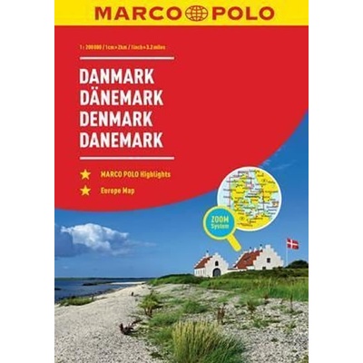 MARCO POLO Reiseatlas Dänemark 1:200 000