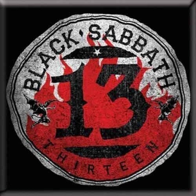 Black Sabbath 13 Flame Circle Магнит (BSMAG04)