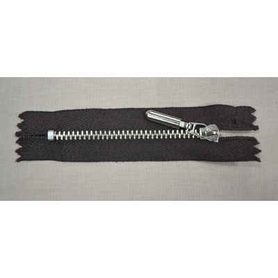 Zips kovový nedeliteľný 8cm