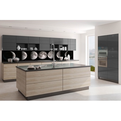 DIMEX ART Фототапет за кухня - фаза на луната 350 x 60 см