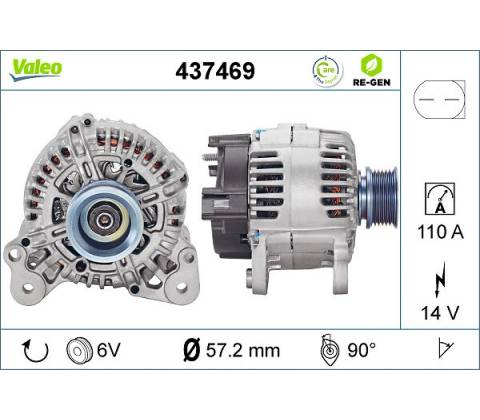 generátor VALEO 437469