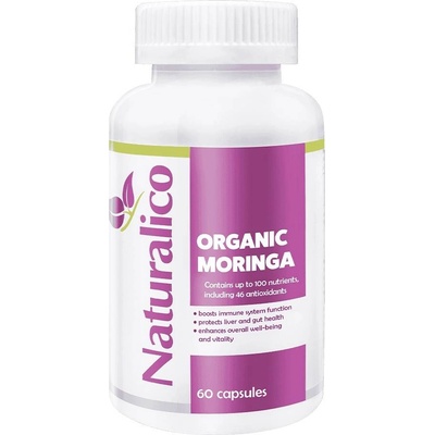 Naturalico Organic Moringa, 60 капсули, Naturalico