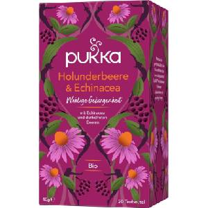 Pukka Herbs Био Плодов чай Бъз и ехинацея - 40 г