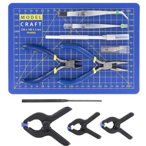 Shesto Комплект инструменти Modelcraft с подложка за рязане (15 части)