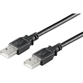 MicroConnect USBAA05B USB2.0 A (M) - USB2.0 A (M), 0,5m, černý