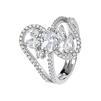 Bliss Дамски сребърен пръстен Bliss 20073165 (20073165)