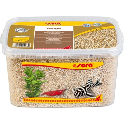 Sera Gravel Beige 2-4 mm, 6 l