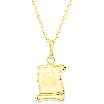 Gemmax Zlatý řetízek se znamením rak GUSYN-43051-36261