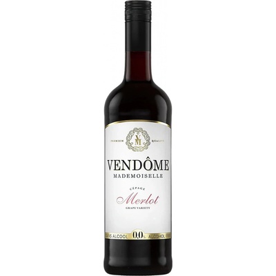Vendome Merlot alcohol free červené 0,00% 0,75 l (čistá fľaša)