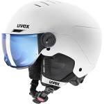 uvex Детска ски каска Uvex Kid's Rocket Visor Ski helmet - White / Black Matt - размер 51-55 cm (418-0715-0811)
