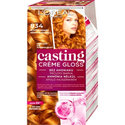 L'Oréal Casting Creme Gloss 834 měděná zlatá blond 48 ml