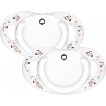 Bebeconfort Силиконови залъгалки Bebe Confort - Dental Safe, 2 броя, 6-18 месеца (3104201320)