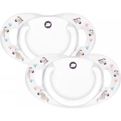 Bebeconfort Силиконови залъгалки Bebe Confort - Dental Safe, 2 броя, 6-18 месеца (3104201320)