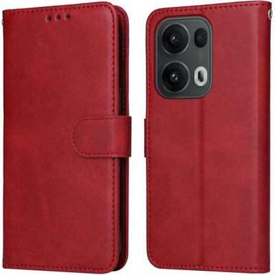 VSETKONAMOBIL SMOOTH Peňaženkové puzdro pre Oppo Reno13 Pro 5G červené 105292