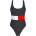 Tommy Hilfiger Бански костюм Tommy hilfiger UW0UW05853 swimsuit - Blue (Dark Night Navy)