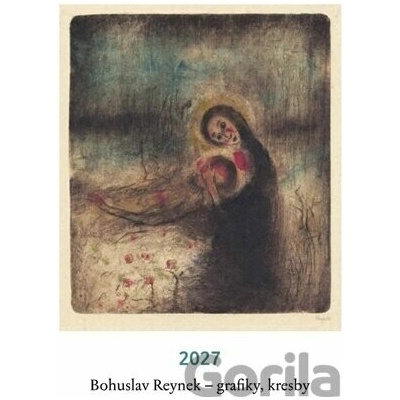 Bohuslav Reynek grafiky, kresby nástěnný Bohuslav Reynek 2027