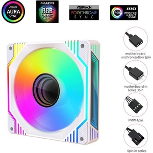 1stCOOL AURA EVO Mirror ARGB PWM 120 (F12-AURA-EVO-W1)