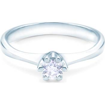 SAVICKI Годежен пръстен Solitaire: бяло злато. диамант