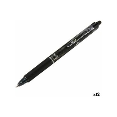 Pilot Писалка с течно мастило Pilot Frixion Clicker Черен 0, 4 mm (12 броя)