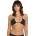 Volcom Simply Seamless Halter Bandeau bikini top - Black (Black)