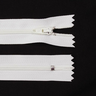 Spirálový zip no.3 nerozepínací 18cm - více barev color: 502 antik bílá