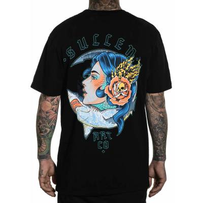 мъжка тениска sullen - premium - siren shark - scm5113_jtbk