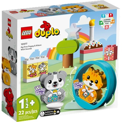 LEGO® DUPLO® - My First My First Puppy & Kitten With Sounds (10977)