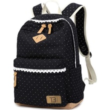 Canvas Topbags dot černá 16 l