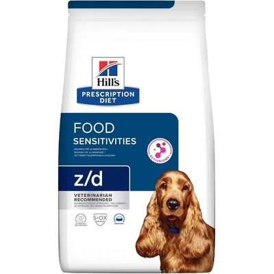 Hill's HILL's Prescription Diet Food Sensitivites z/d Суха храна за кучета, диетична, 10 kg